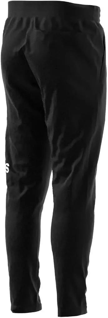 adidas Mens Essential Logo Tapered Badge Sweatpants Training Casual - Black