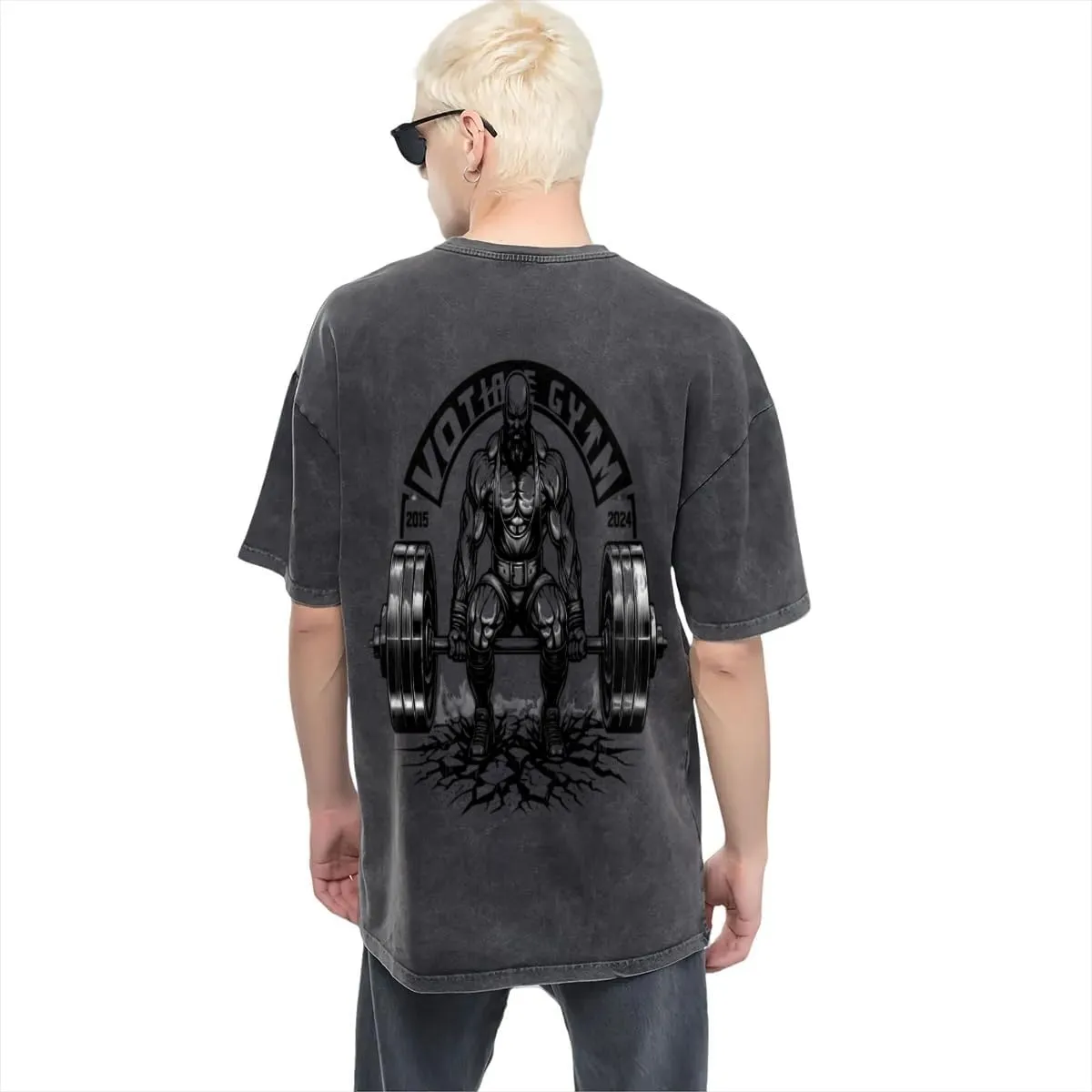 All Progress Takes Place Outside The Comfort Zone Classic Two Sides Retro Short Sleeve Shirt Men's Round Neck Sports T-Shirt