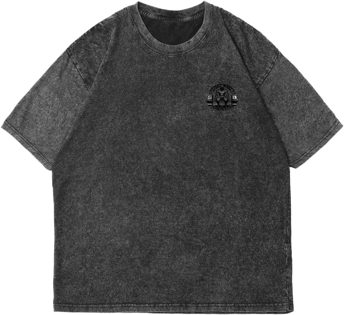 All Progress Takes Place Outside The Comfort Zone Classic Two Sides Retro Short Sleeve Shirt Men's Round Neck Sports T-Shirt