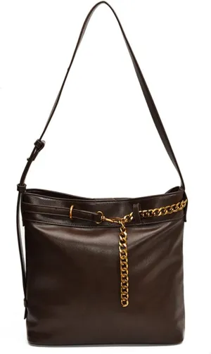 Bags for Women Simple Chain Underarm Bag Women's Commuting Trendy Versatile Tote Bag Shoulder Crossbody Bag(Coffeecolor)