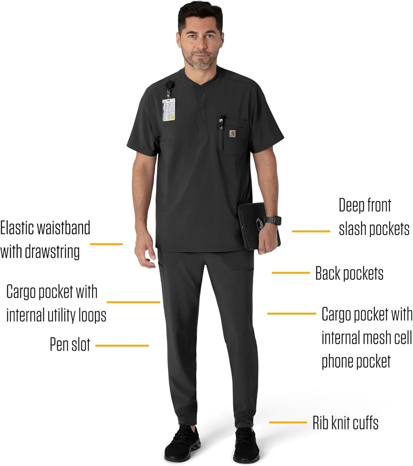 Carhartt Men's Jogger Scrub Pant