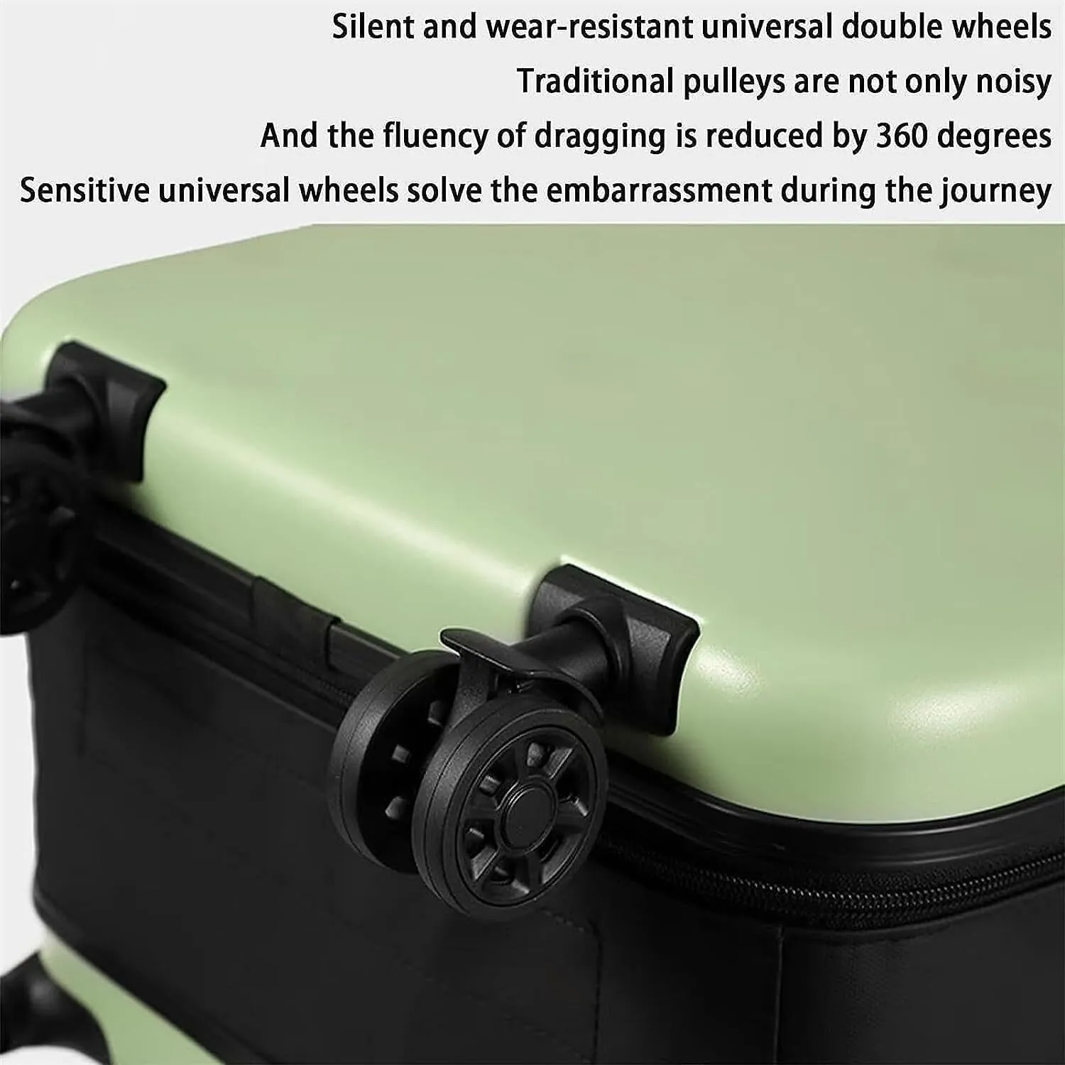 Carry On Luggage Expandable Luggage Foldable Luggage Carry on Luggage Comfort Handle Luggage Suitcase Spinner Wheels Trolley Luggage Lightweight