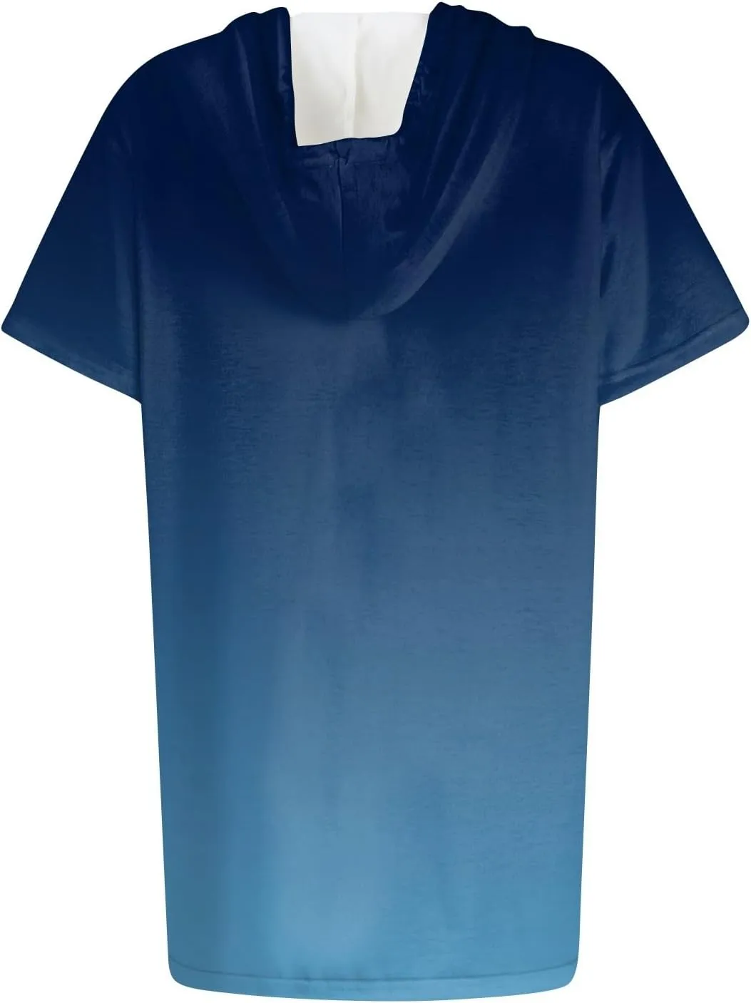 COTECRAM Womens Summer Oversized Hoodies Short Sleeve Casual Shirts Fashion Tunic Tops Lightweight Pullover with Pockets
