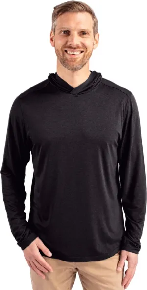 Cutter & Buck Coastline Epic Comfort Eco Recycled Mens Hooded Shirt