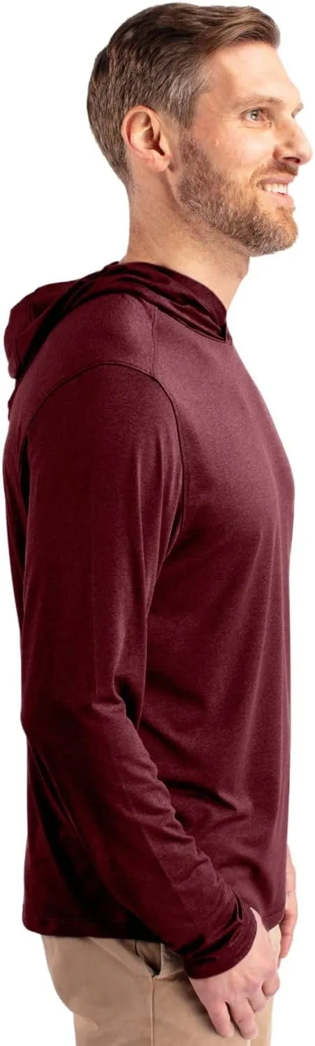 Cutter & Buck Coastline Epic Comfort Eco Recycled Mens Hooded Shirt