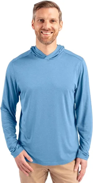 Cutter & Buck Coastline Epic Comfort Eco Recycled Mens Hooded Shirt