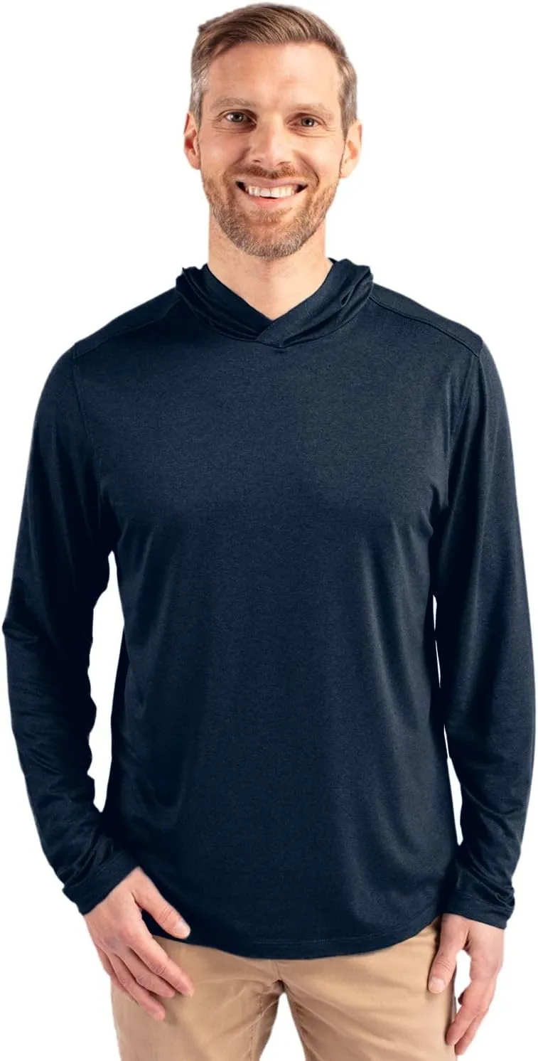 Cutter & Buck Coastline Epic Comfort Eco Recycled Mens Hooded Shirt
