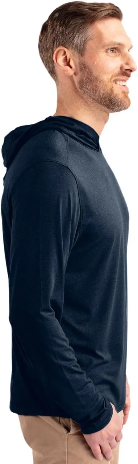 Cutter & Buck Coastline Epic Comfort Eco Recycled Mens Hooded Shirt