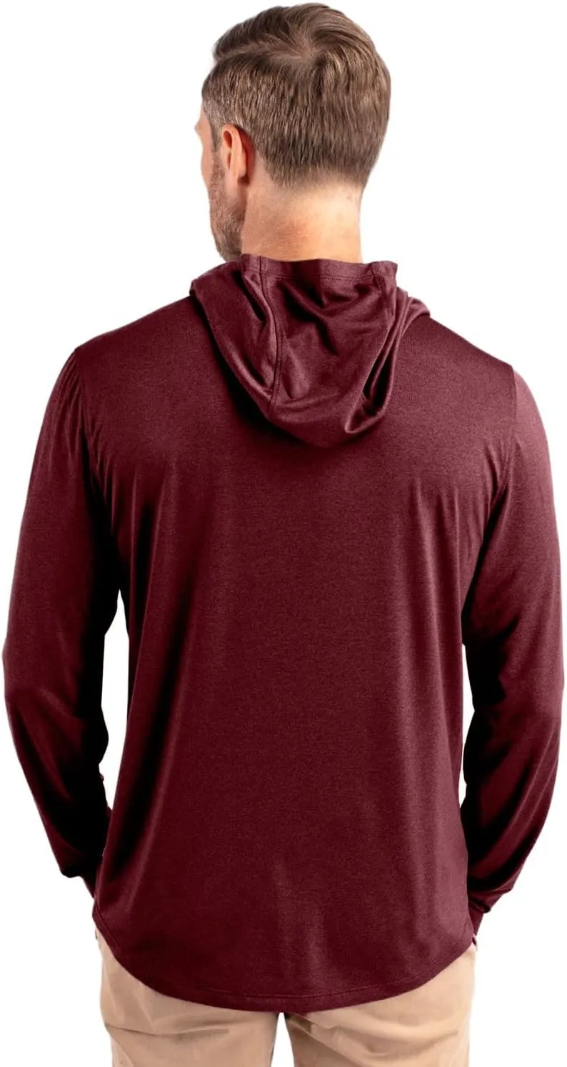 Cutter & Buck Coastline Epic Comfort Eco Recycled Mens Hooded Shirt