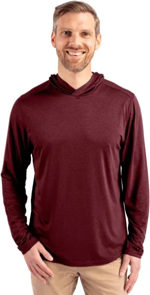 Cutter & Buck Coastline Epic Comfort Eco Recycled Mens Hooded Shirt