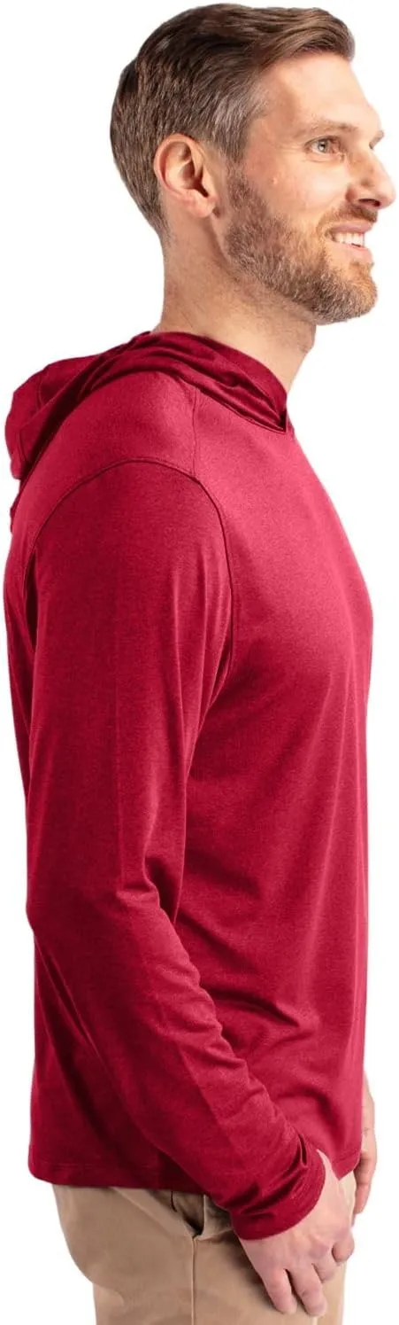 Cutter & Buck Coastline Epic Comfort Eco Recycled Mens Hooded Shirt