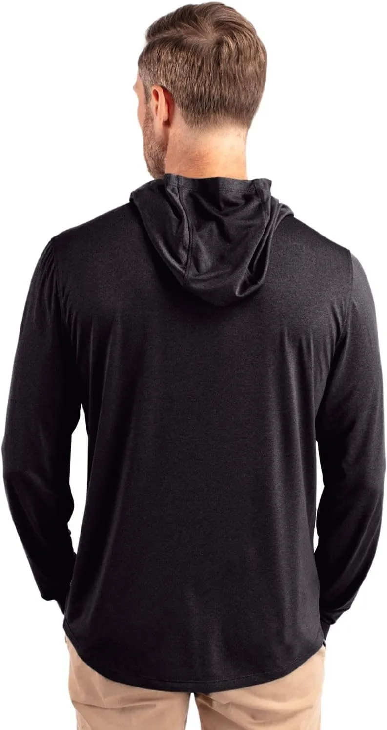 Cutter & Buck Coastline Epic Comfort Eco Recycled Mens Hooded Shirt