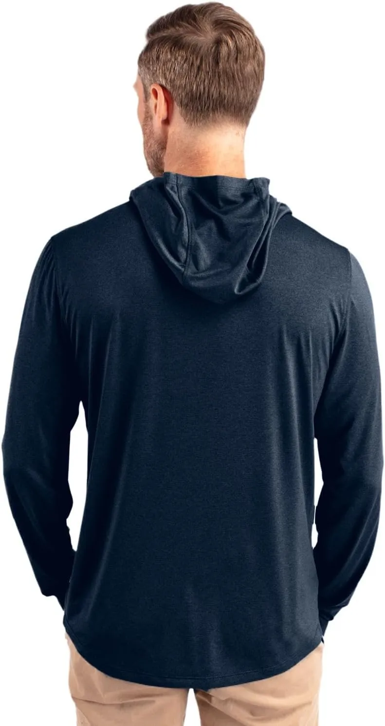 Cutter & Buck Coastline Epic Comfort Eco Recycled Mens Hooded Shirt