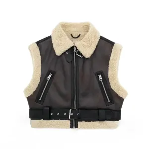 Dailynn Sleeveless Vest Jacket