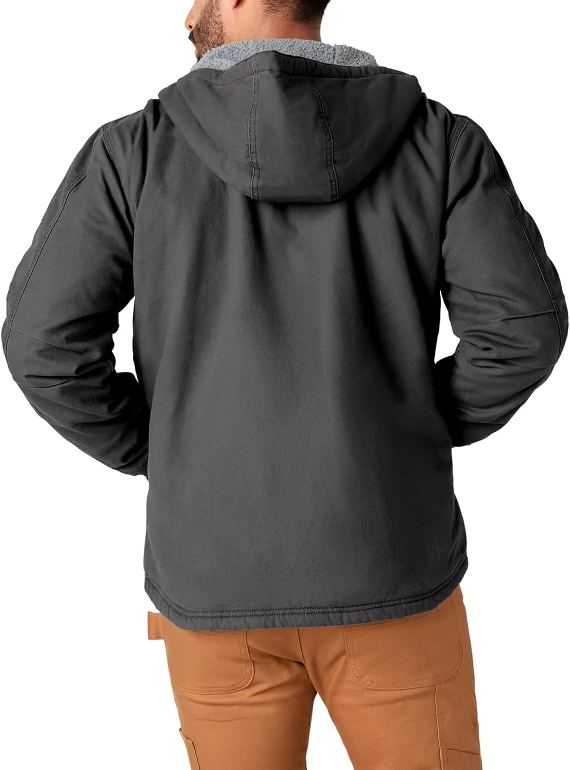 Dickies mens Duck Canvas High Pile Fleece Lined Jacket