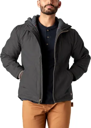 Dickies mens Duck Canvas High Pile Fleece Lined Jacket