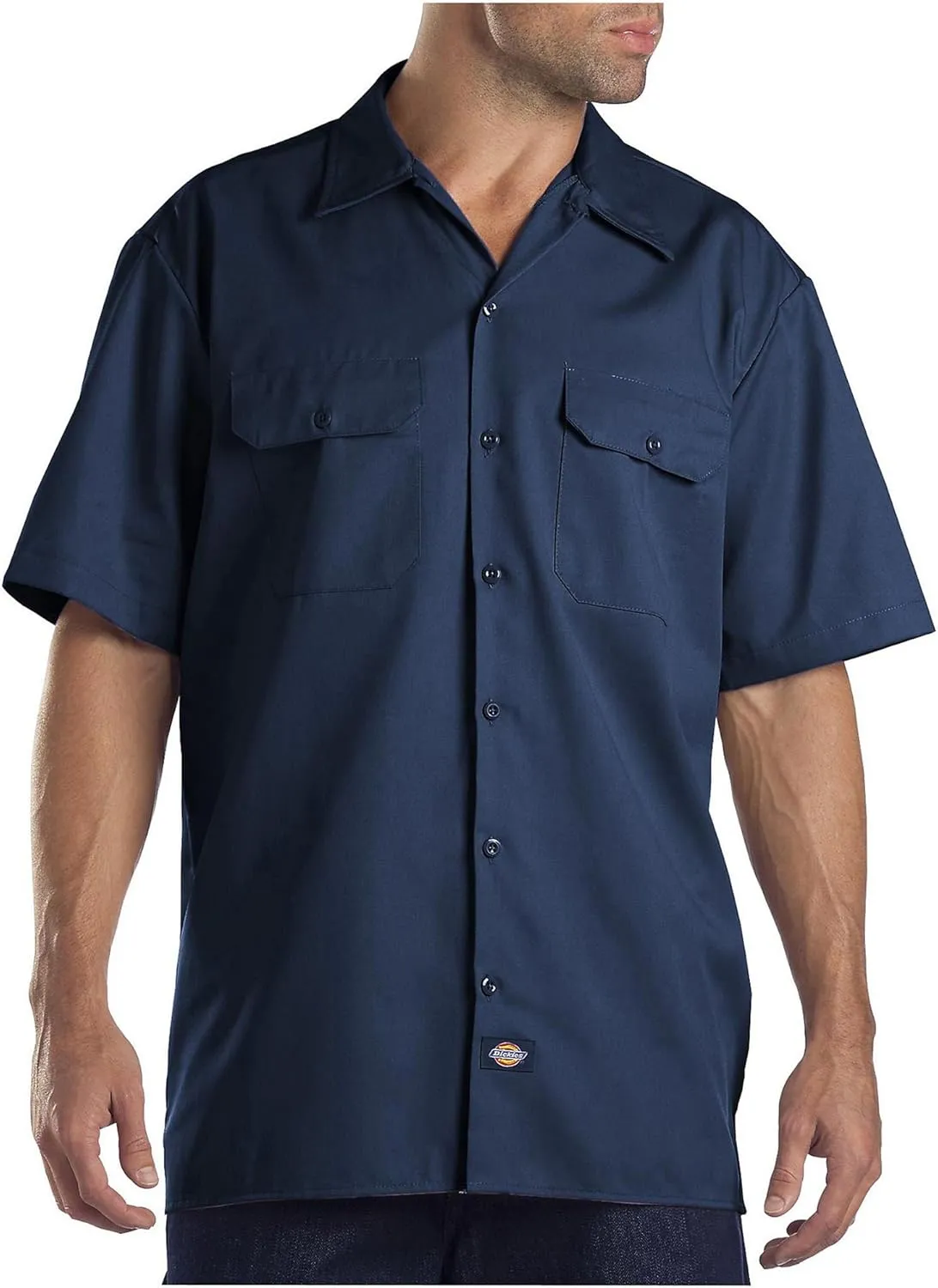 Dickies Men's Short-Sleeve Flex Twill Work Shirt