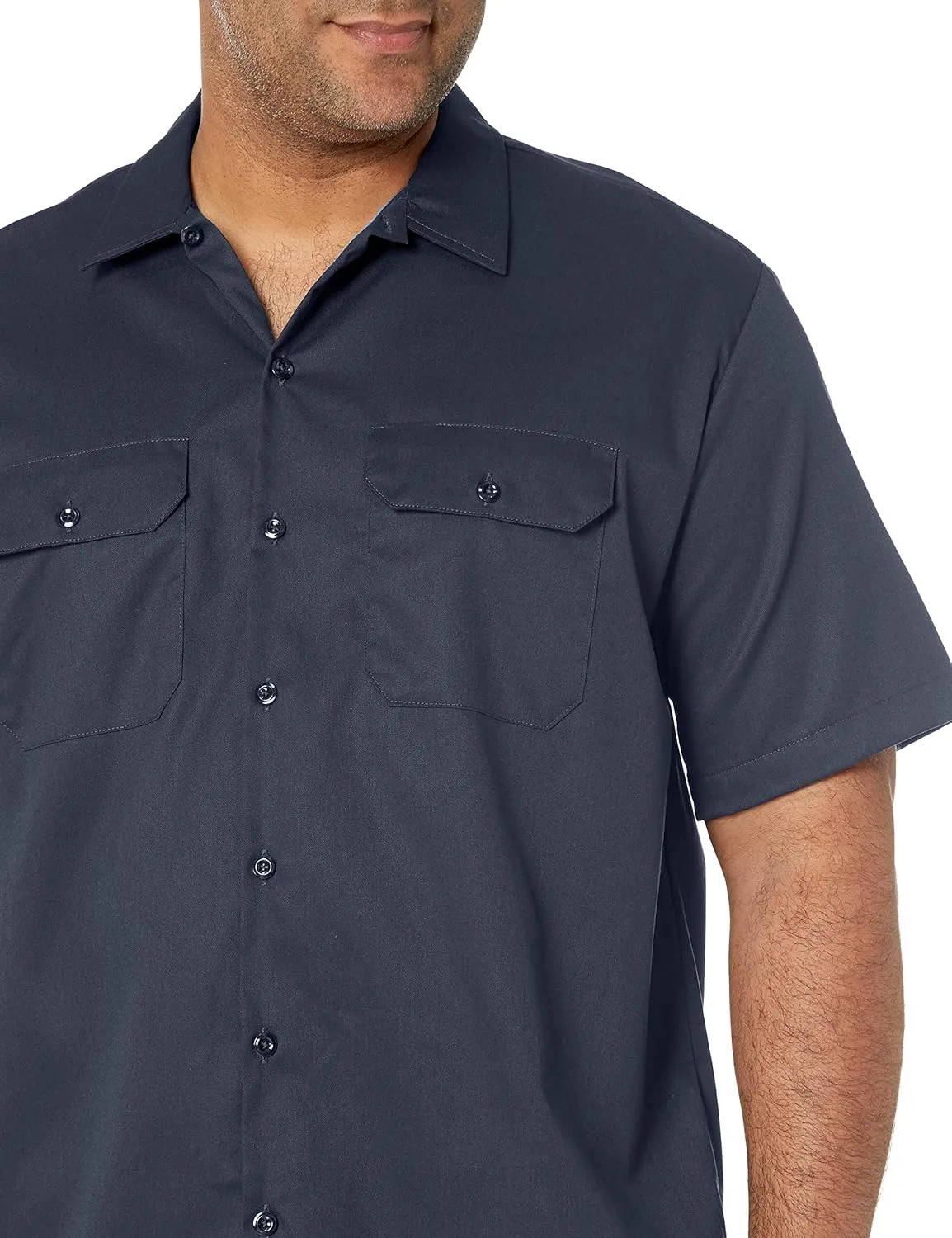 Dickies Men's Short-Sleeve Flex Twill Work Shirt