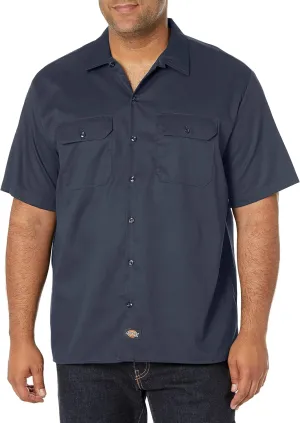 Dickies Men's Short-Sleeve Flex Twill Work Shirt