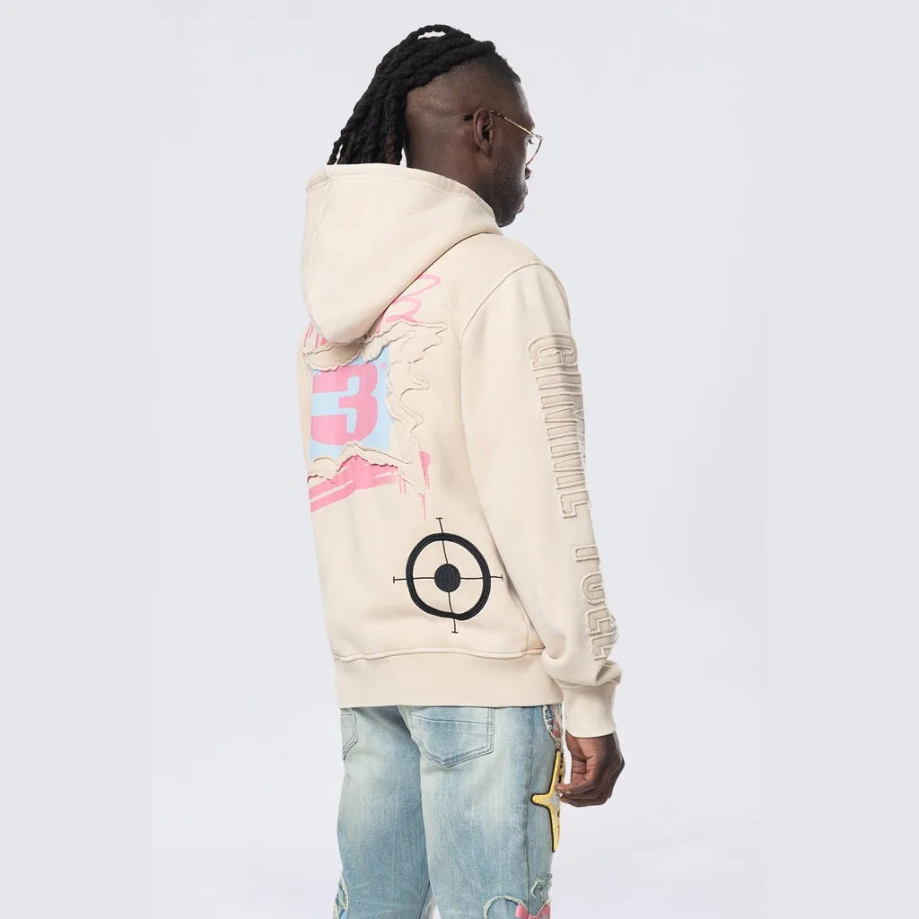 Doodle Hoodie - Clay