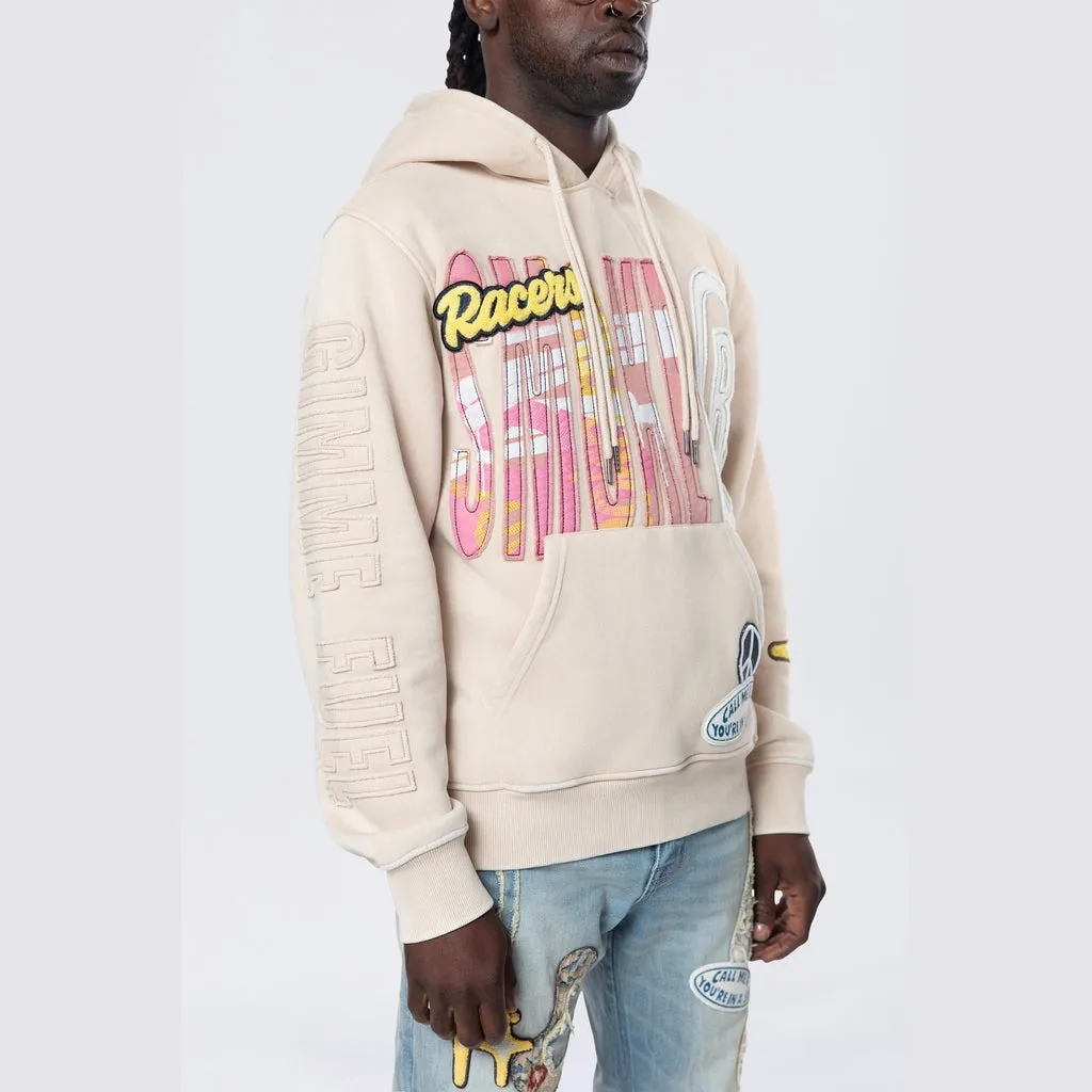 Doodle Hoodie - Clay