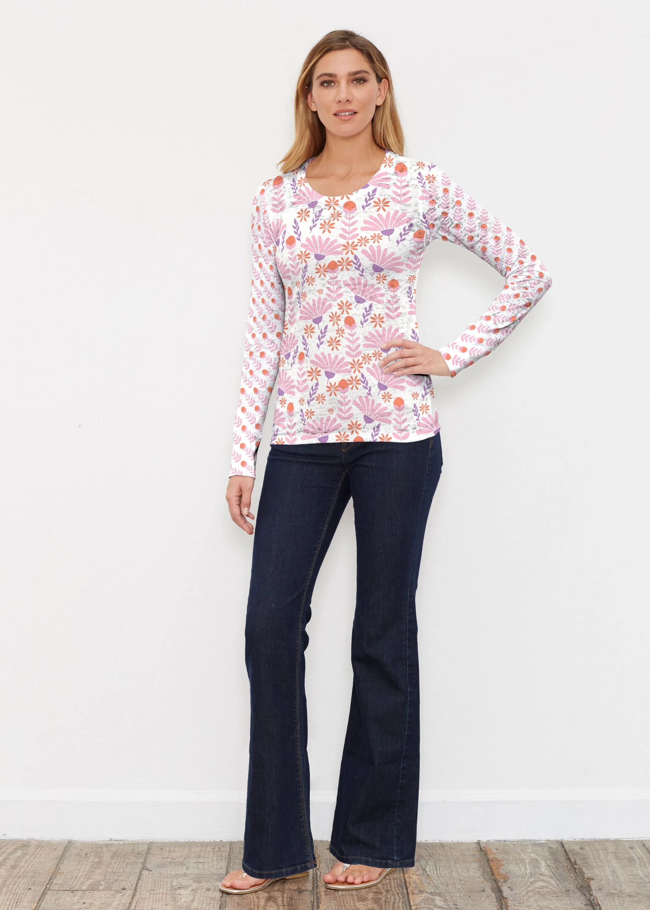 Fanfare (8042) ~ Thermal Long Sleeve Crew Shirt