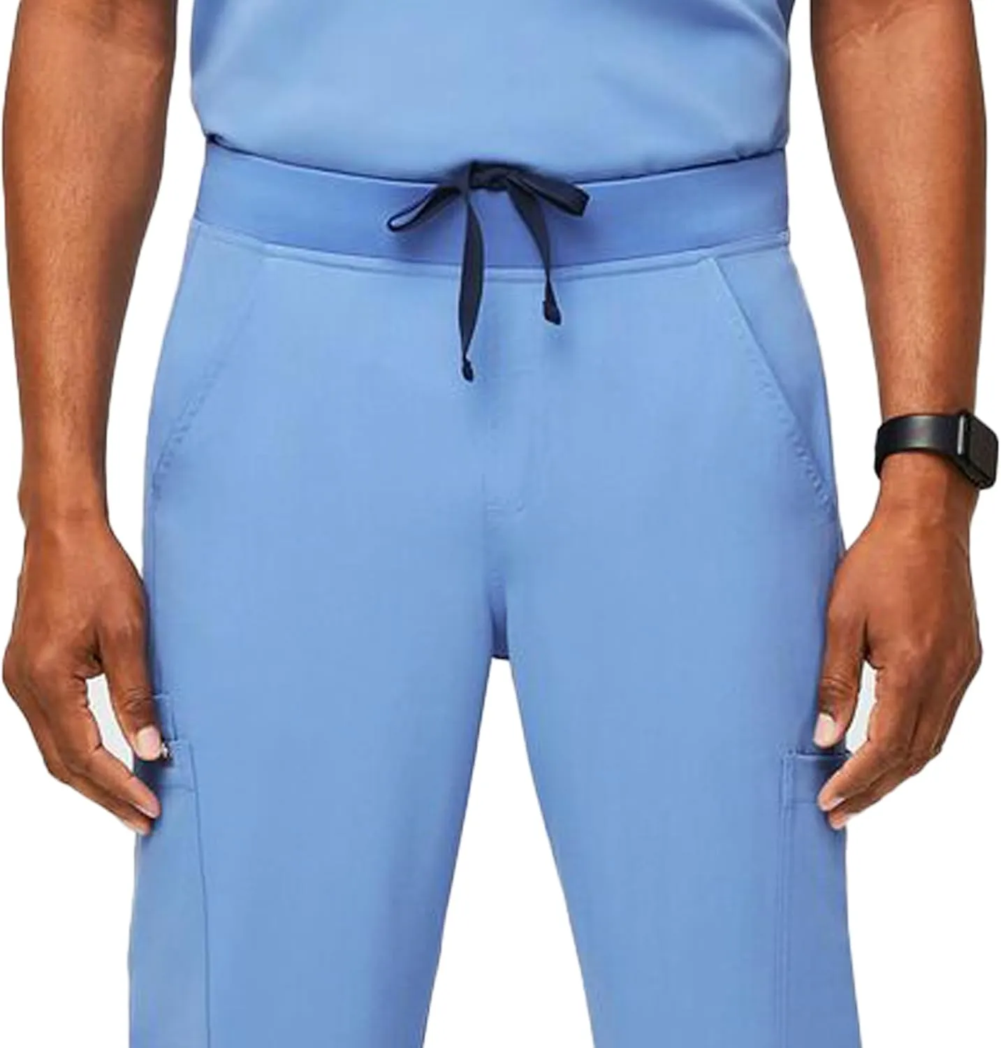 FIGS Axim Cargo Scrub Pants for Men  Classic Fit, Straight Leg, 7 Pockets, 4-Way Stretch, Anti-Wrinkle Mens Scrub Pants
