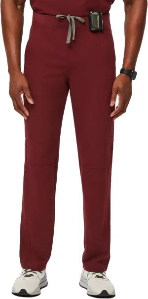 FIGS Axim Cargo Scrub Pants for Men  Classic Fit, Straight Leg, 7 Pockets, 4-Way Stretch, Anti-Wrinkle Mens Scrub Pants