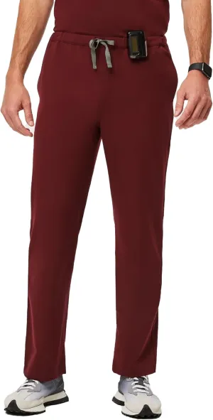 FIGS Pisco Basic Scrub Pants for Men  Structured Fit, Straight Leg, 4 Pockets, Anti-Wrinkle Mens Scrub Pants