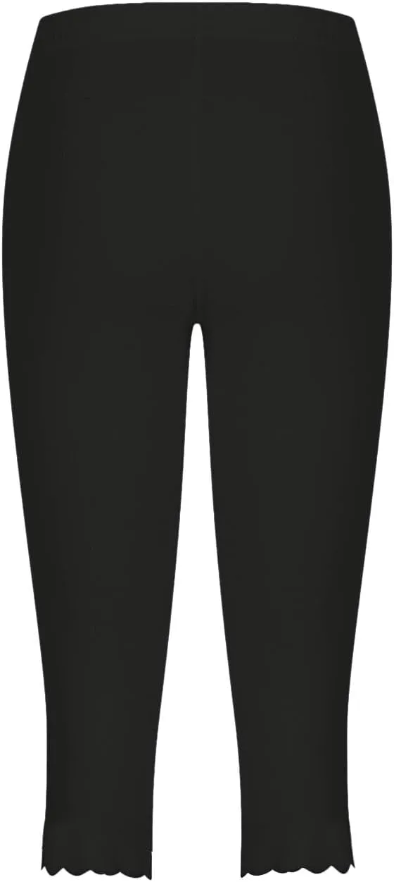 High Waisted Capri Leggings for Women Workout Running Yoga Pants Casual Summer Solid Color Beach Cropped Trousers