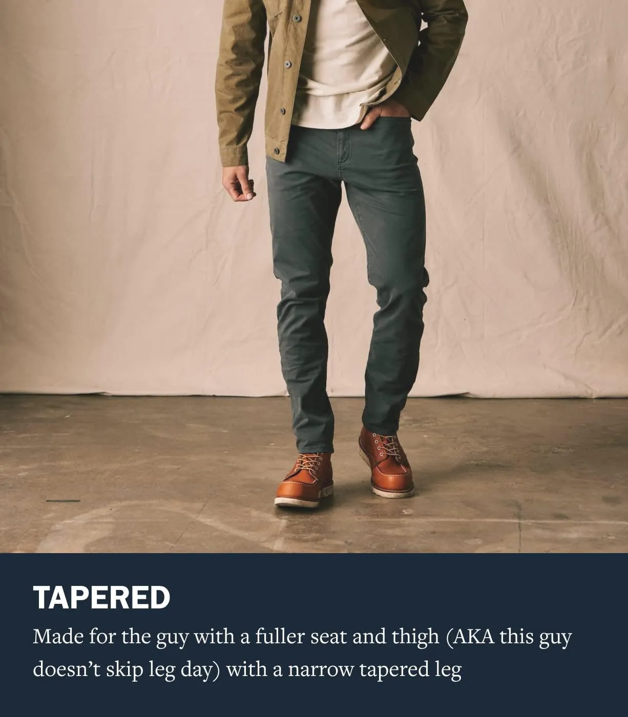 Huckberry Flint and Tinder Men's 365 Pant, Stretch Comfort, 5-Pocket Mens Pant