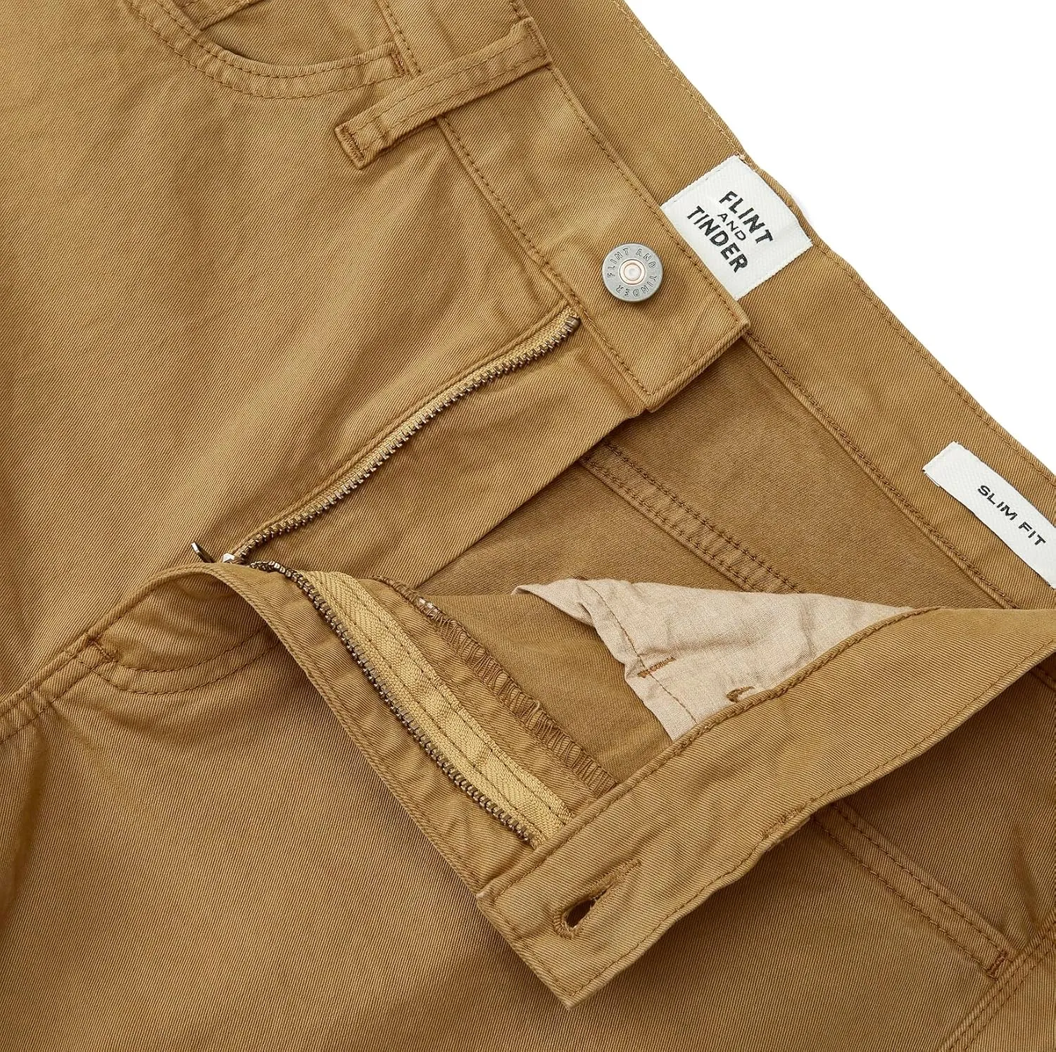 Huckberry Flint and Tinder Men's 365 Pant, Stretch Comfort, 5-Pocket Mens Pant