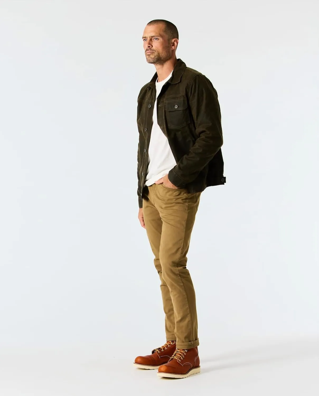 Huckberry Flint and Tinder Men's 365 Pant, Stretch Comfort, 5-Pocket Mens Pant
