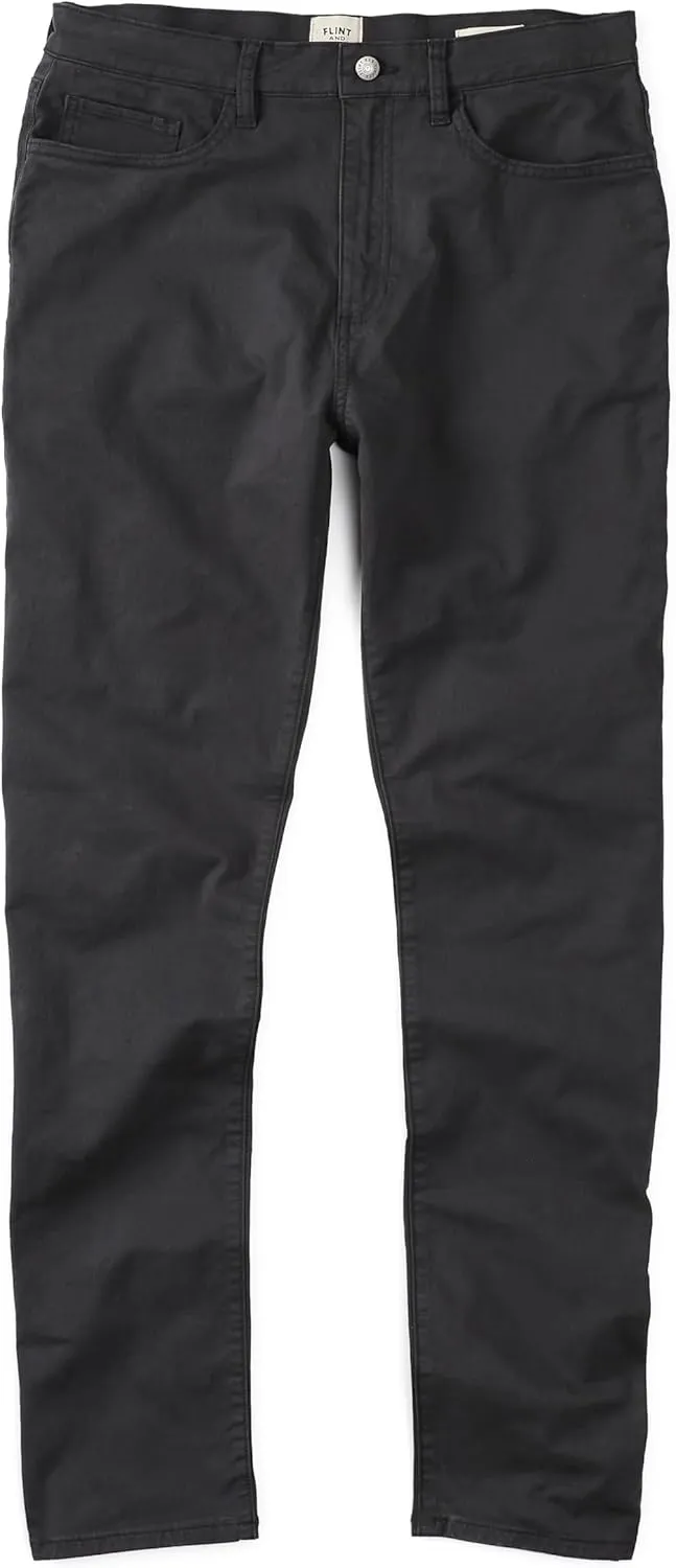 Huckberry Flint and Tinder Men's 365 Pant, Stretch Comfort, 5-Pocket Mens Pant