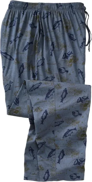 KingSize Men's Big & Tall Lightweight Jersey Pajama Pants