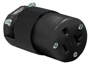 L5-20R FEMALE Conn. - BLACK - BULK  - HBL - HBL5369EBKM1