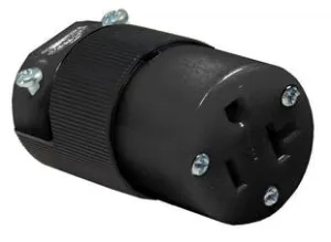 L5-20R FEMALE Conn. - BLACK - BULK  - HBL - HBL5369EBKM1