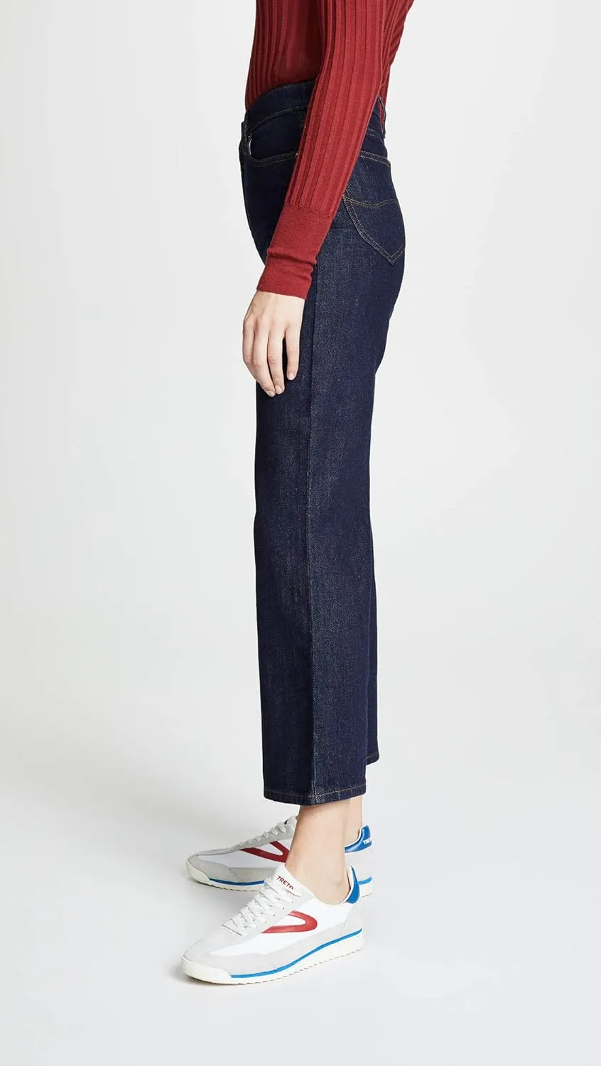 Lee Women's Legendary Wide Leg Seamed Crop Capri Jean