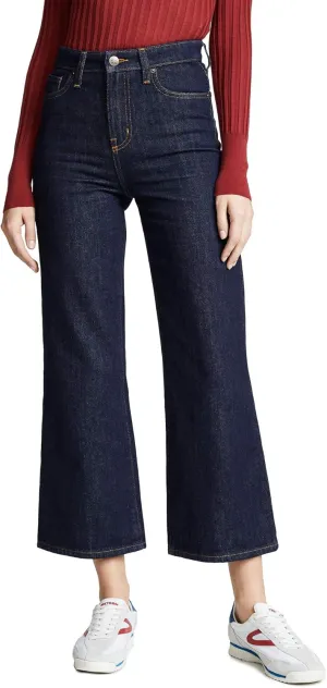 Lee Women's Legendary Wide Leg Seamed Crop Capri Jean