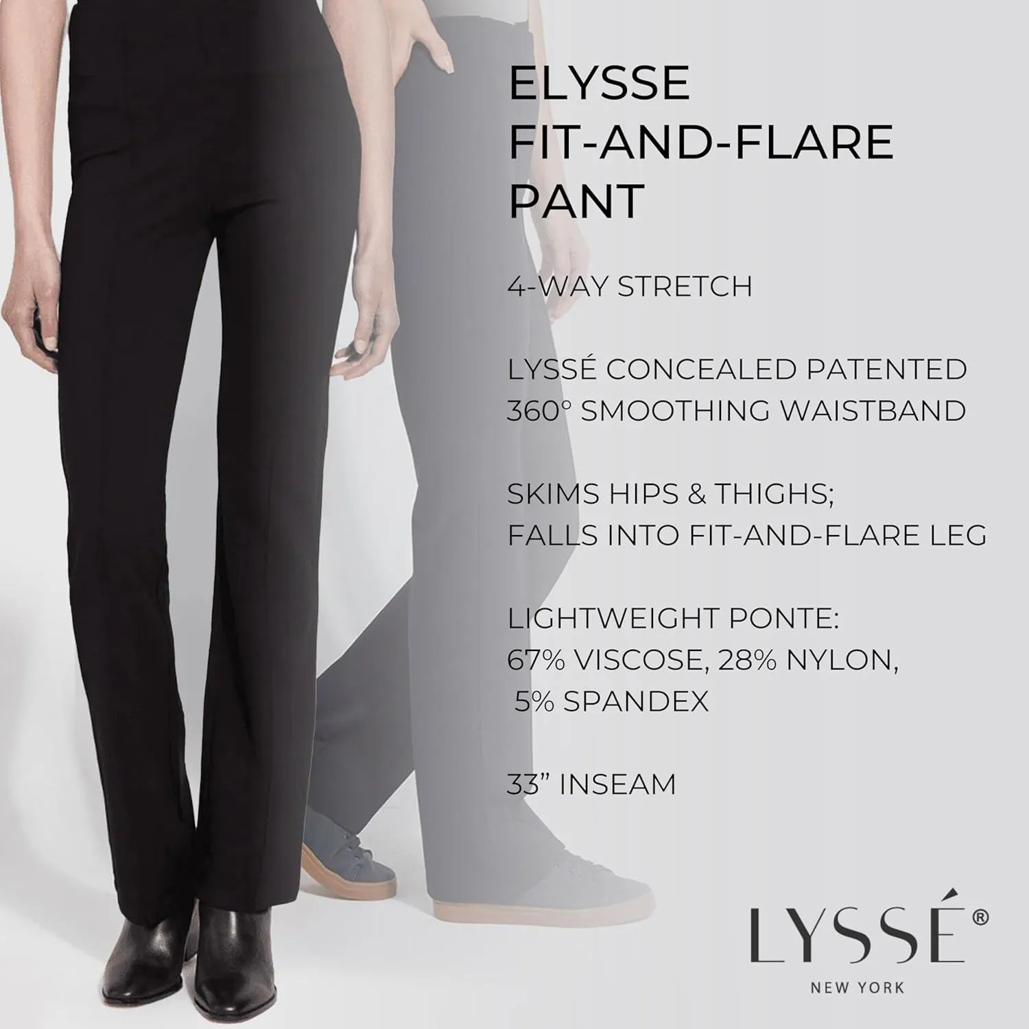 Lyss Women's Elysse Pant  Ponte