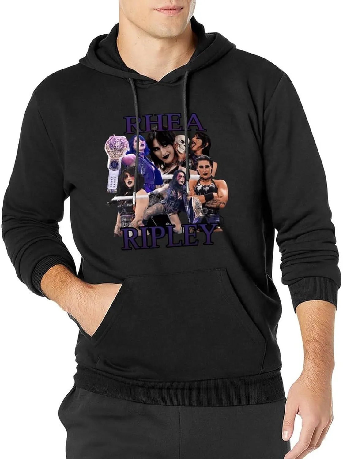 Man Woman Hoodies Oversized Sweatshirts Casual Cotton Hooded Long Sleeve Tops Graphic Clothing
