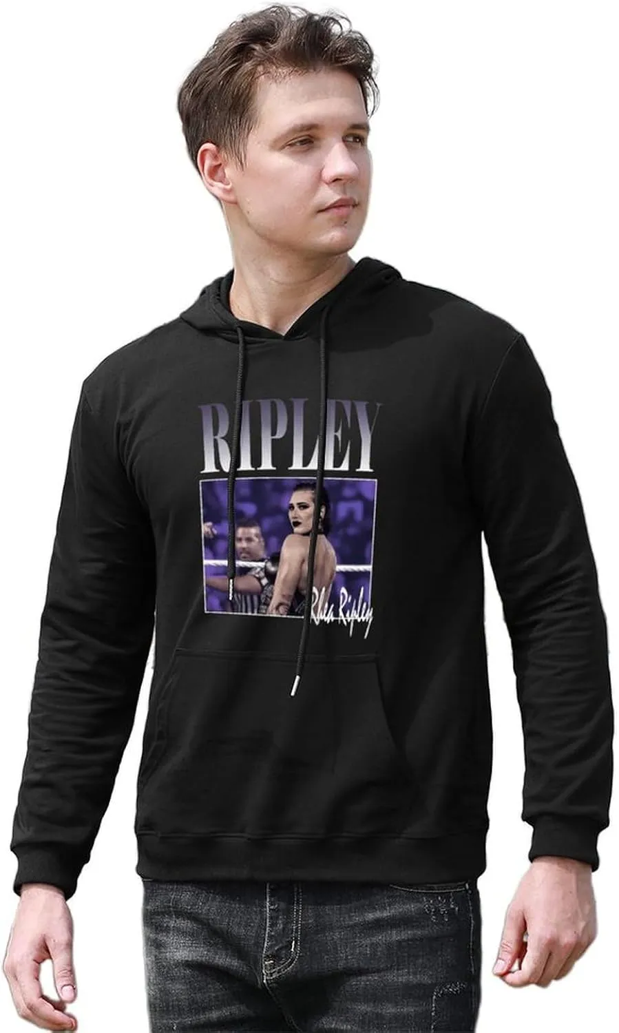 Mans Womans Hoodies Oversized Sweatshirts Casual Cotton Hooded Long Sleeve Tops Graphic Clothing
