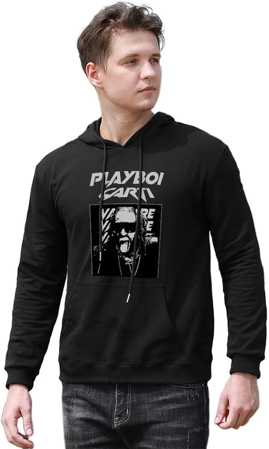 Men Womans Hoodies Oversized Sweatshirts Casual Cotton Hooded Casual Long Sleeve Tops Graphic Clothing