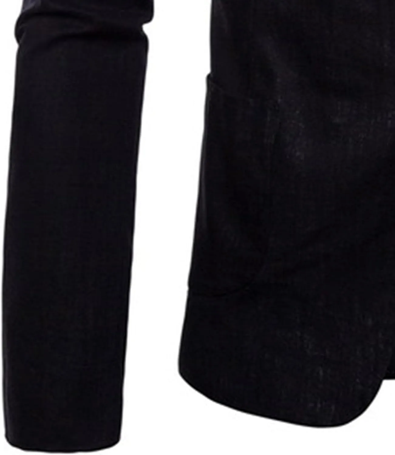 Mens Cotton-Linen Blazer Coat Two Button Lightweight Suit Jacket Casual Sport Business Daily Blazer Jacket