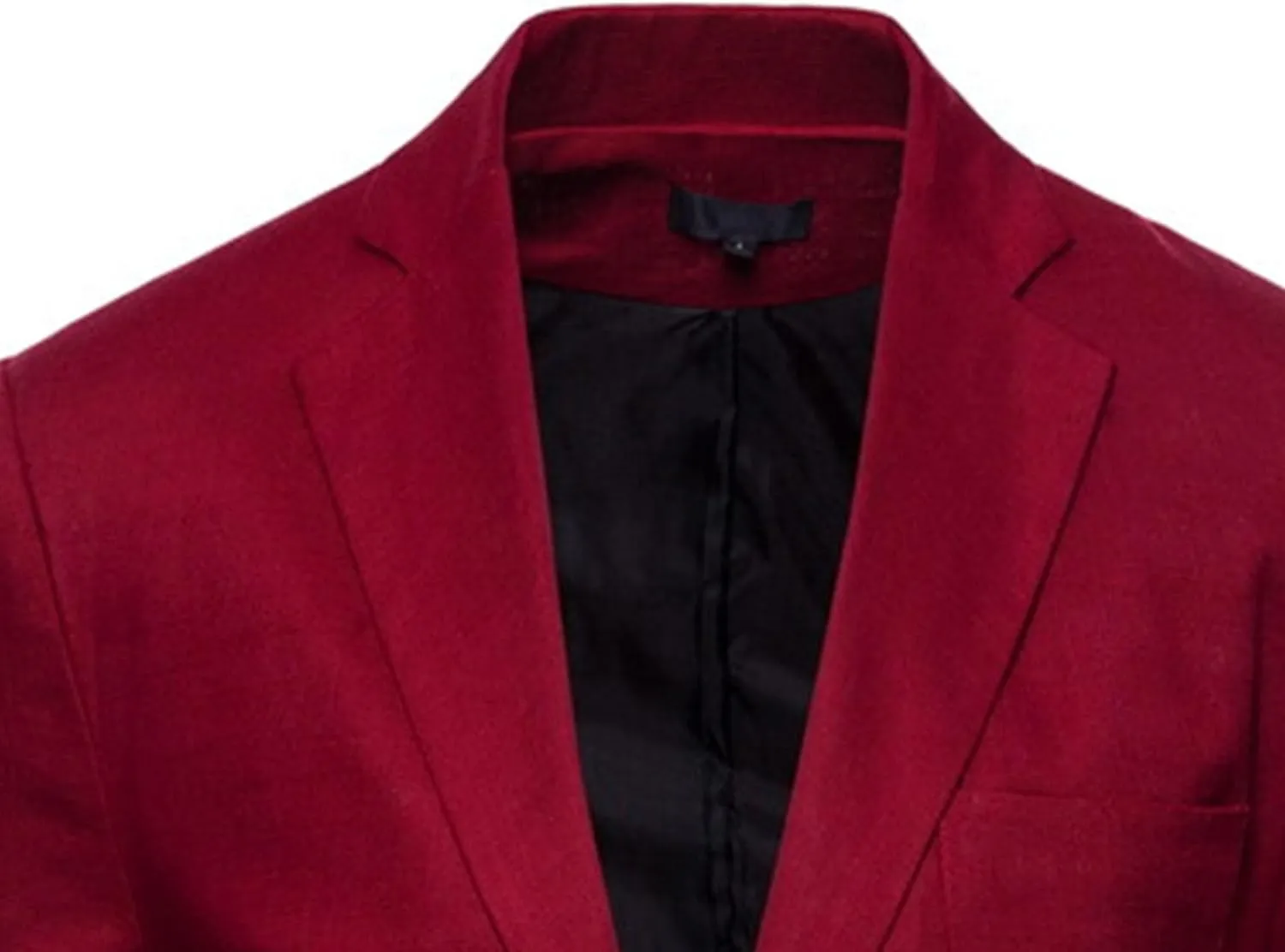 Mens Cotton-Linen Blazer Coat Two Button Lightweight Suit Jacket Casual Sport Business Daily Blazer Jacket