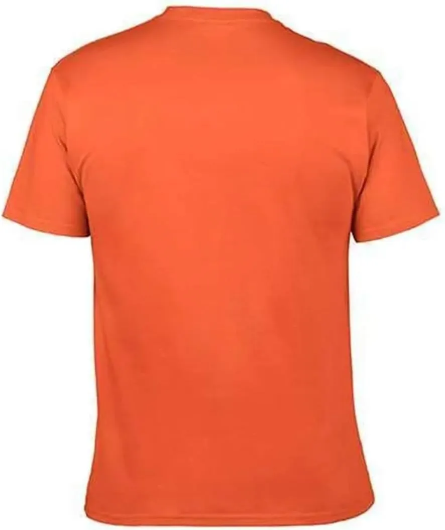 Mens Cotton T Shirt Short Sleeve Solid Color Casual Tee Classic Fit Leisure Top for Everyday Wear