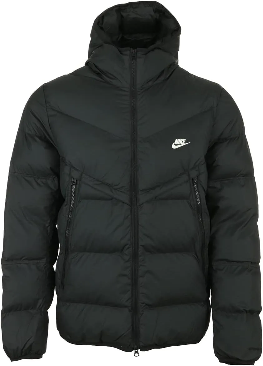 Nike Sportswear Storm-FIT Windrunner Men's PRIMALOFT Jacket (as1, alpha, s, regular, regular, Black/Black/Sail) (DR9605-010)