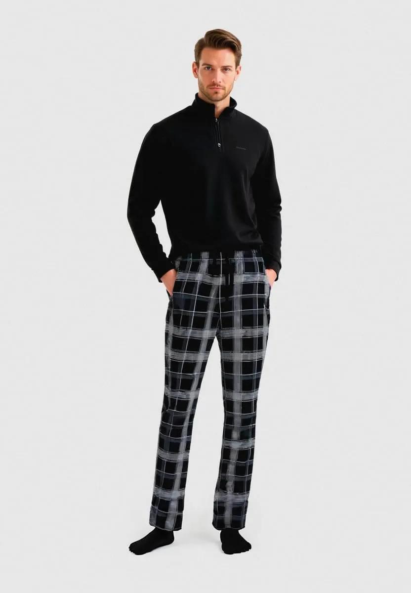 Perry Ellis mens Portfolio Men's Deluxe Modern Plaid Pant