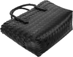 PRETYZOOM Woven Straw Beach Tote Bag for Women Grocery Basket Versatile Handbag for Shopping Artisan Design Elegant Style Fruit Container