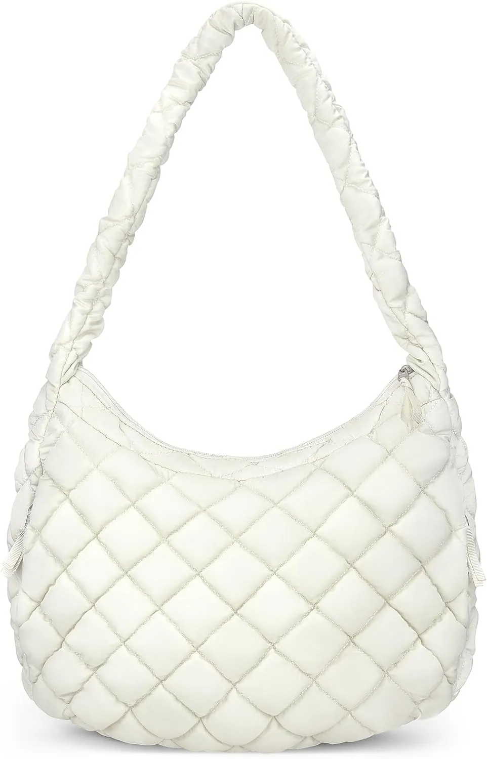 Puffer Tote Bag, Large Carryall Quilted Tote Bag for Women, Comfort Puffer Crossbody Bag, Lightweight Puffer Purses